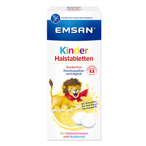 Emsan Kinder Halstabletten, 30 St / Pastillas para la garganta para niños