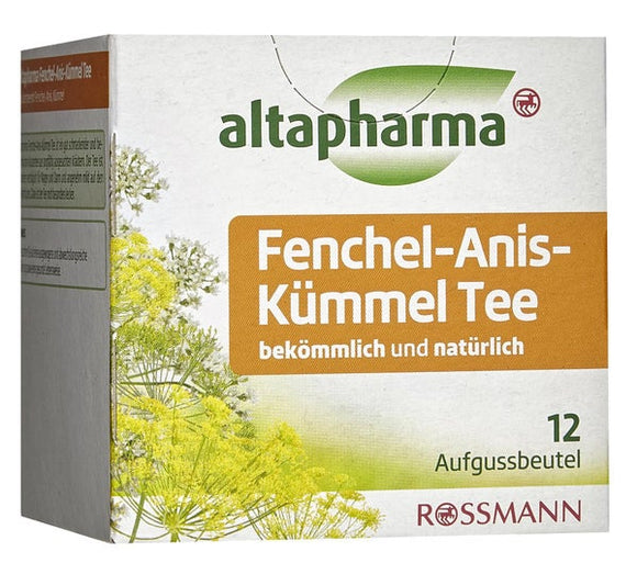 altapharma Fenchel-Anis-Kümmel Tee / Té de hinojo-anís-alcaravea
