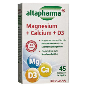 altapharma Magnesium + Calcium + D3