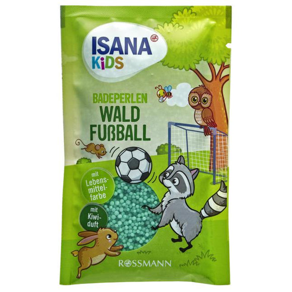 ISANA Kids Badeperlen Waldfußball / Perlas de baño con color verde