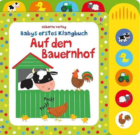 Babys erstes Klangbuch: Auf dem Bauernhof ab 10 Monaten