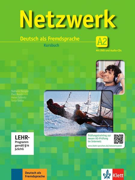 Klett Netzwerk A2 - Kursbuch mit 2 DVDs und 2 Audio-CDs