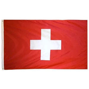 Bandera Suiza / Deutsche Flagge - Schweizer Fahne (150 x 90 cm)
