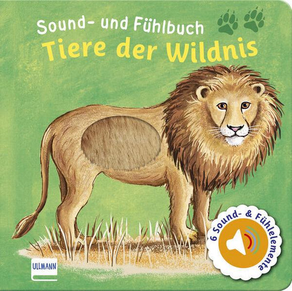 Sound- und Fühlbuch Tiere der Wildnis ab 12 Monaten