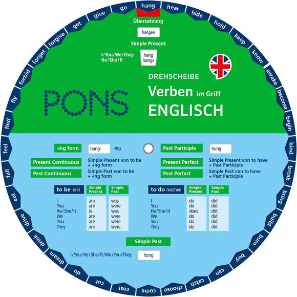 PONS Drehscheibe Verben im Griff: Englisch