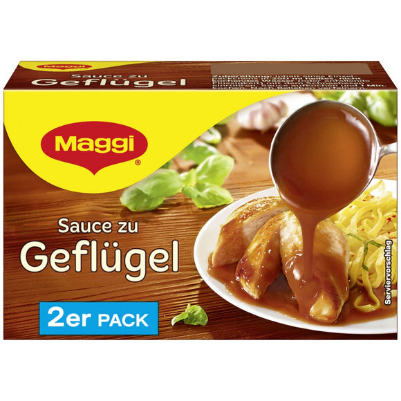 Maggi Sauce zu Geflügel 2er Pack / Salsa Maggi para platos de aves