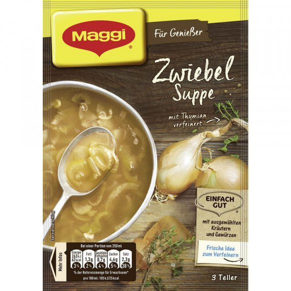 Maggi Für Genießer Zwiebel Suppe / Sopa de cebolla