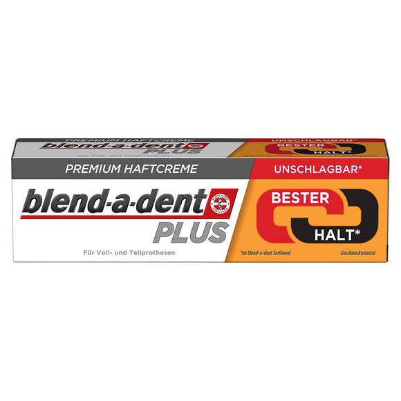 blend-a-dent Plus Bester Halt Haftcreme / Crema adhesiva para dientes postizos