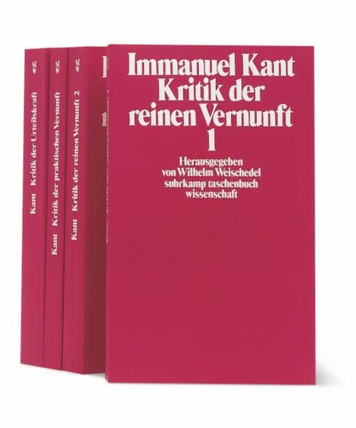 Die Kritiken, Hrsg. v. Wilhelm Weischedel