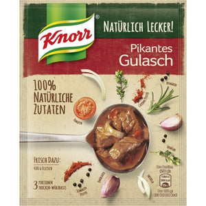 Knorr - Natürlich Lecker! Pikantes Gulasch / Salsa condimentos para gulash picante