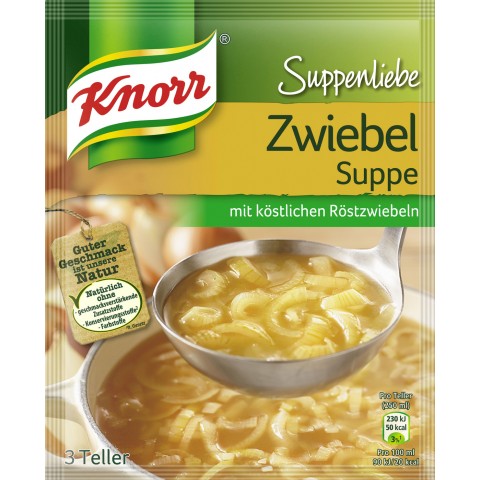 Knorr Suppenliebe Zwiebel Suppe / Sopa de cebolla