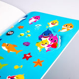 Baby Shark: Mein tolles Malbuch, mit 100 Sticker 3+