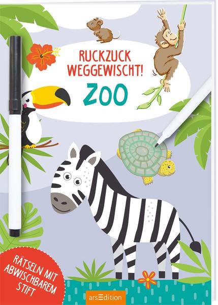Ruckzuck weggewischt! Fahrzeuge - Rätseln mit abwischbarem Stift 4+