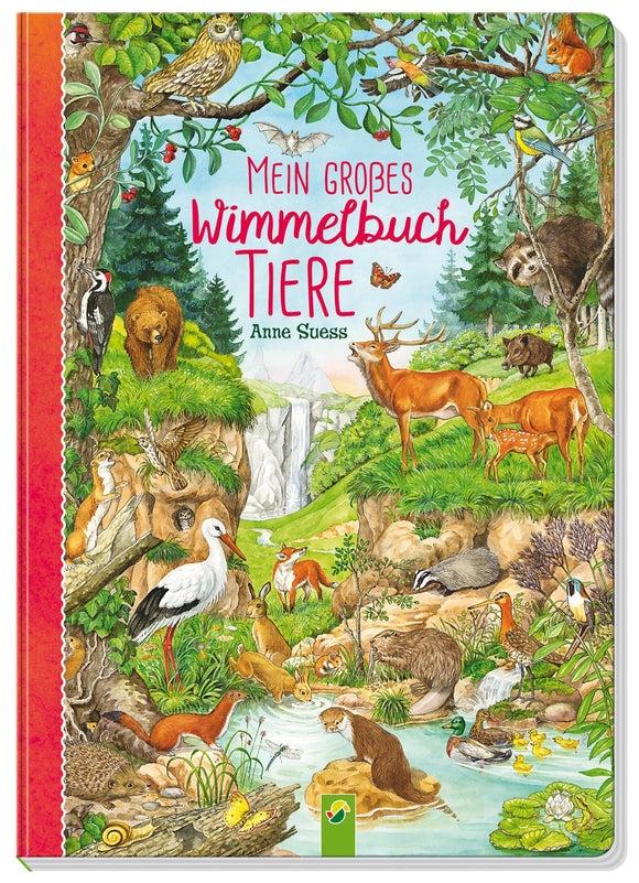 Mein großes Wimmelbuch - Tiere, 3+
