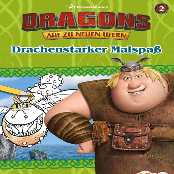 Malbuch Dragons