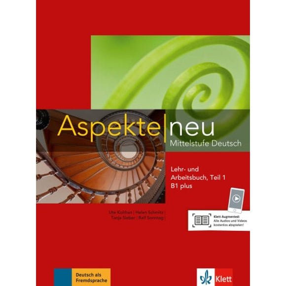 KLETT - Aspekte neu B1 plus. Mittelstufe Deutsch. Lehr- und Arbeitsbuch mit Audio-CD, Teil 1