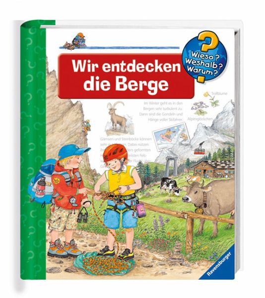 Ravensburger - Wir entdecken die Berge - Wieso? Weshalb? Warum? (wie neu)
