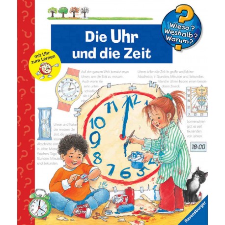 Ravensburger - Die Uhr und die Zeit - Wieso? Weshalb? Warum? (wie neu)