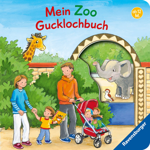 Ravensburger - Mein Zoo Gucklochbuch, ab 12 Monate