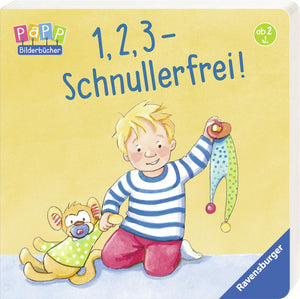 Ravensburger Pappbilderbuch 1, 2, 3 - Schnullerfrei! 2-4 Jahre