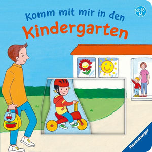 Komm mit mir in den Kindergarten - Mein allererstes Schiebebuch, 1-3 Jahre