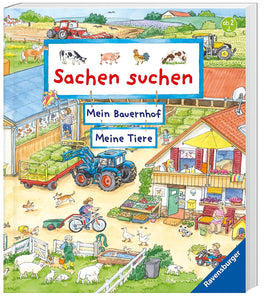 Ravensburger - Sachen suchen - Wimmelbuch Mein Bauernhof / Meine Tiere 2+
