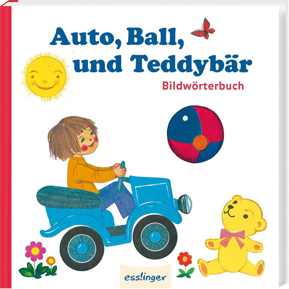 Auto, Ball und Teddybär, Bildwörterbuch 2+