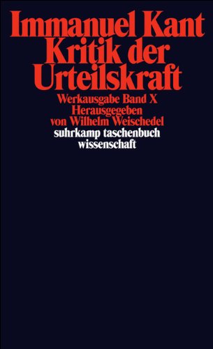 Kritik Der Urteilskraft