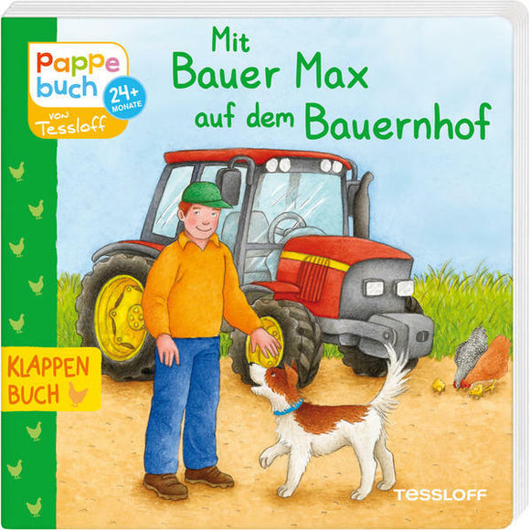 Mit Bauer Max auf dem Bauernhof, Klappen-Buch 2-4 Jahre