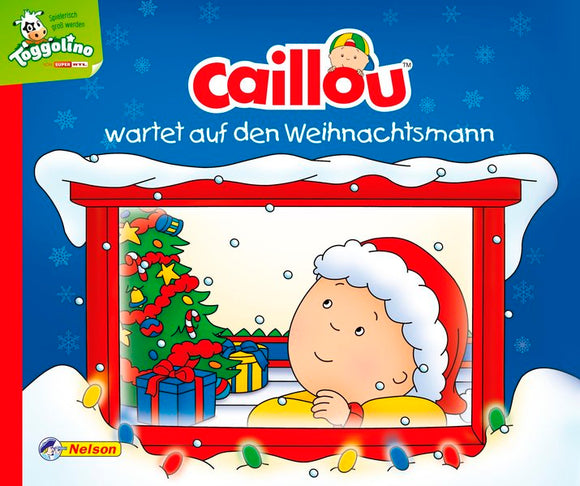 Caillou: Wartet auf den Weihnachtsmann, Pappbilderbuch