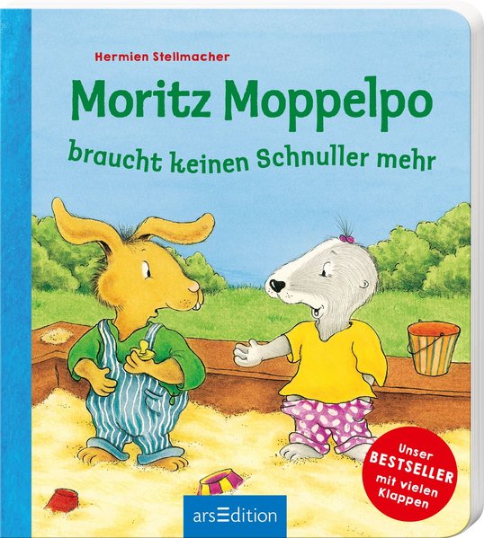 Moritz Moppelpo braucht keinen Schnuller mehr, ab 2 Jahre