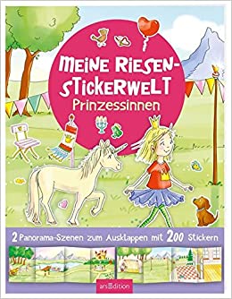 Meine Riesen-Stickerwelt Prinzessinnen, 5+