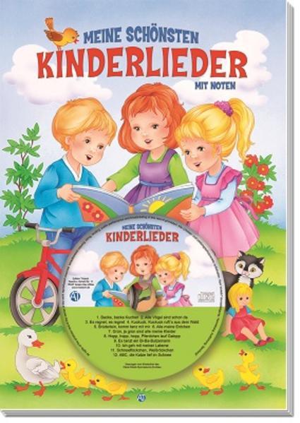 Meine schönsten Kinderlieder mit CD 3-8 Jahre