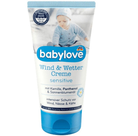 babylove Wind und Wetter Gesichtscreme / Crema facial para bebe contra viento, humedad y frío, 75ml