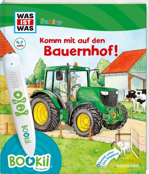 BOOKii WAS IST WAS Junior Komm mit auf den Bauernhof! +4