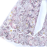 6 - 7 años (116-122cm) / Traje alemán para niñitas, vestido tradicional bávara con delantal / Kinder Dirndl mit Schürze