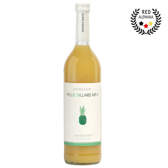 Beckers Bester - Millie Dillard N°II - Sortenreiner Ananassaft / Jugo de piña, 700 ml