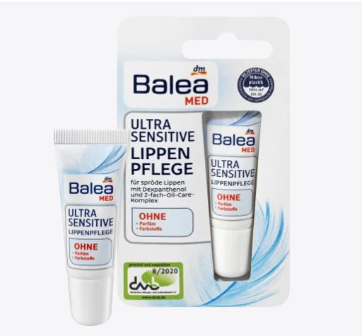 Lippenpflege Ultra Sensitiv, 9 ml / Cuidado labial ultra sensible