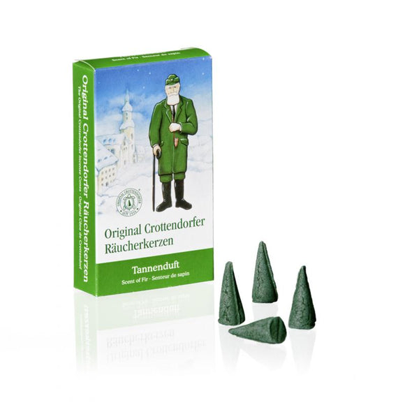 Original Crottendorfer Räucherkerzen Tanne / Incienso abeto