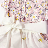 5 - 6 años (110-116cm) / Traje alemán para niñitas, vestido tradicional bávara con delantal / Kinder Dirndl mit Schürze