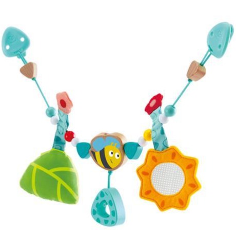 HAPE - Cadena de coche abejorro/ Kinderwagenkette Hummelchen, 0+ meses