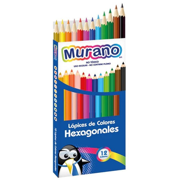 Lápices de colores, 12 unidades