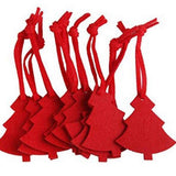 5x Colgantes de fieltro para navidad  / 5x Hängedeko Weihnachten aus Filz