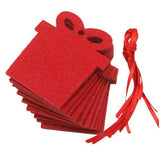 5x Colgantes de fieltro para navidad  / 5x Hängedeko Weihnachten aus Filz