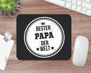 Mousepad - 220 x 180 mm "Bester Papa der Welt"
