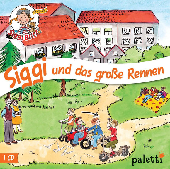 Kinder CD Hörspiel - Siggi und das große Rennen, 3-5 Jahre