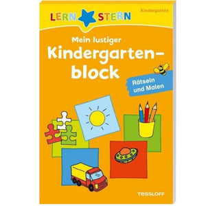 Mein lustiger Kindergartenblock. Rätseln und Malen