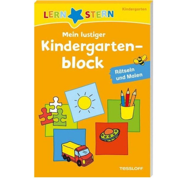 Mein lustiger Kindergartenblock. Rätseln und Malen
