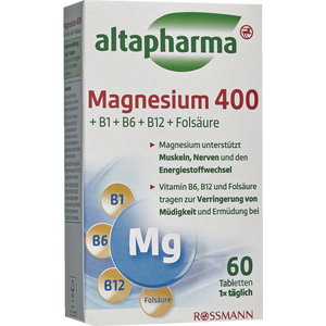 altapharma Magnesium 400 / Magnesio 400 dosis alta