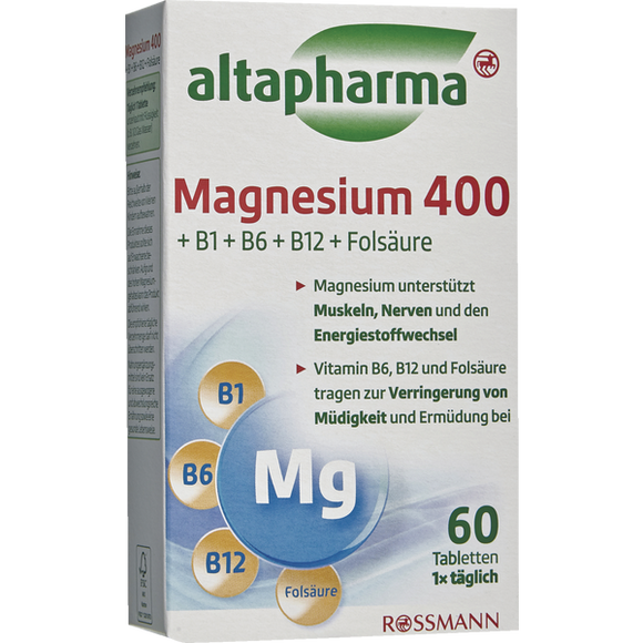 altapharma Magnesium 400 / Magnesio 400 dosis alta